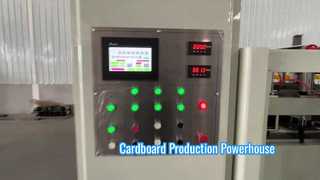 Смотреть: Двойная облицовка для линии по производству гофрированного картона. Витрина с горячей плитой в форме дуги.