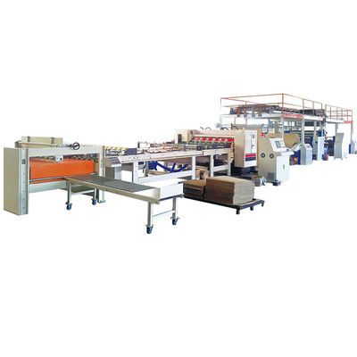 Качество  Semi Automatic 2 Ply Corrugated Cardboard Production Line Corrugated Roll Former with 60-100m/min Speed Фабрика