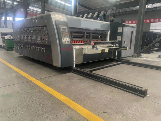 качество  Flexo Folder Gluer Casemaker with 50-70mm Wall Thickness, ±0.5mm Printing Precision, and Flexo Box Glue System Фабрика