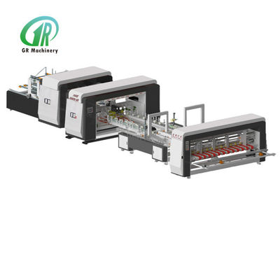 качество  Automatic Folder Gluer Stitcher 2600 Model PLC Servo Control Фабрика