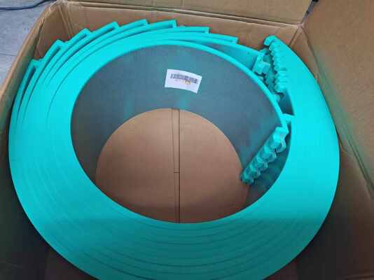 качество  Heat Wear Resistant Polyurethane PU Anvil Cover with Minimal Die-Cutting Pressure and Inner Steel Plate Structure for Rotary Die Cut Фабрика