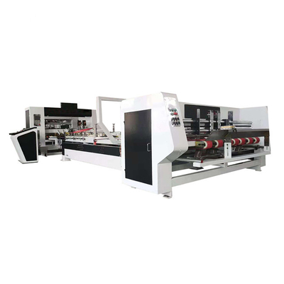 качество  2800 Touch Screen Carton Box Folder Gluer Machine Corrugated Cardboard Making Фабрика