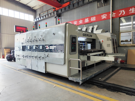 коробка Flexo коробки быстрой скорости печатая прорезающ автомат для резки 150-180m/min плашки