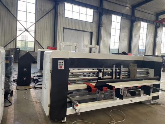 Рифленая автоматическая машина Gluer скоросшивателя коробки для картонной коробки