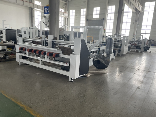 Автоматическая сшивка и склеивание в одной машине типа QDJ-2600B