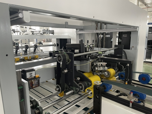 Автоматическая толщина брошюровщицы 0.1-2mm Gluer папки 2500KG