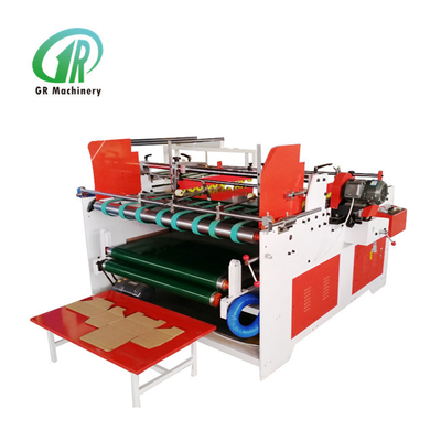 Страница 2000mm 3.2kw Semi автоматической коробки Gluer папки Flexo красочной одиночная