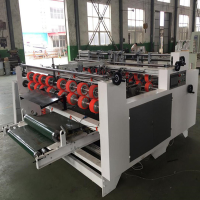 2000mm высокоскоростные 2 части гофрировали папку Gluer коробки подвергают Semi автоматическое механической обработке