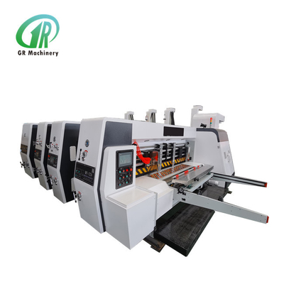 Печатная машина 150m/Min Flexo коробки 6 цветов рифленая