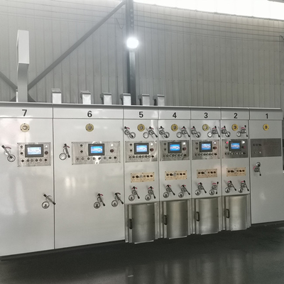 Автоматизированный прорезать печатной машины Flexo коробки 4 цветов рифленый умирает вырезывание