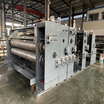 Высокоскоростной рифленый принтер 150m/Min Flexo коробки