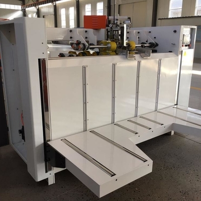 Semiauto гофрировало картон делая машиной рифленую коробку автоматическая машина