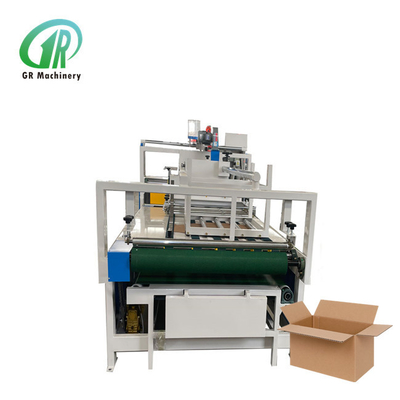 ширина 340mm минимальная бумажная гофрировала машину Gluer папки коробки