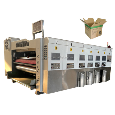 Печатная машина Flexo коробки высокой точности G6.3 с твердостью цилиндра Hrc 50-55 печатая