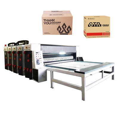 Печатная машина Flexo коробки 2 цветов рифленая полноавтоматическая