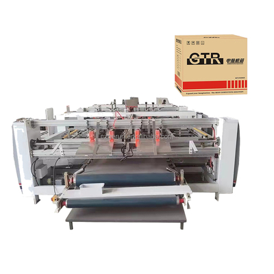 Semi автоматическая рифленая машина Gluer папки коробки