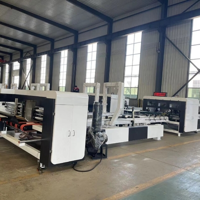 Компьютеризированная высокоскоростная автоматическая рифленая папка Gluer коробки и машина брошюровщицы