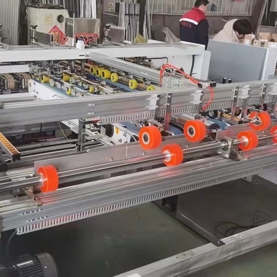 Автоматические рифленые папка коробки коробки и машина Gluer