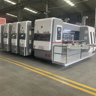 Машина для печати картонных коробок из гофрированного картона