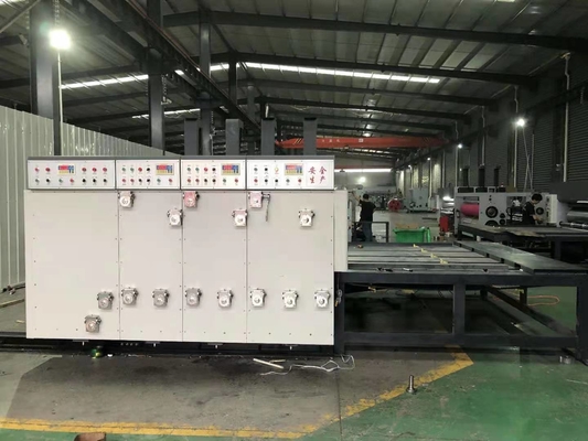Фидер цепи печатной машины Flexo коробки 50HZ цифров Flexographic рифленый
