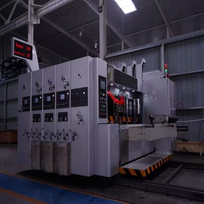 Автоматическая флексопечатная прорезная высекальная машина 2800 для картонных коробок