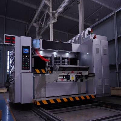 Автоматическая флексопечатная прорезная высекальная машина 2800 для картонных коробок