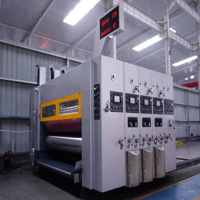 Автоматическая флексопечатная прорезная высекальная машина 2800 для картонных коробок