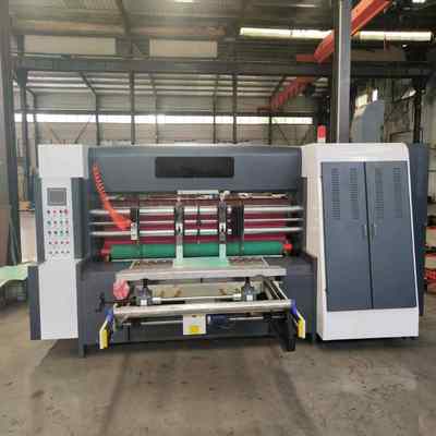 Электрическая ротационная щелевая машина для гофрокартона для минимального размера листа 400 мм x 600 мм и максимальной механической скорости 150 м/мин