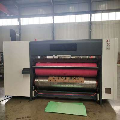 Электрическая ротационная щелевая машина для гофрокартона для мин. размера листа 400 мм x 600 мм и макс. глубины прорезки 350/530 мм