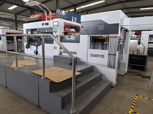 MY1080 Машина для резки и скручивания из белого картона