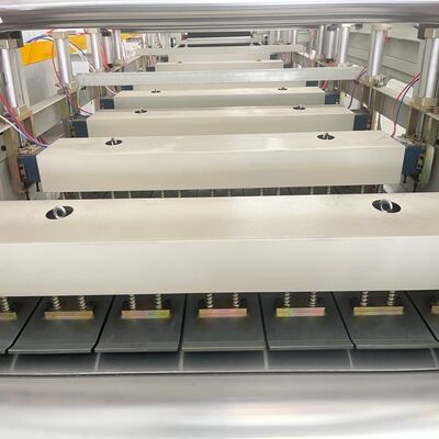 Двухвальный пресс для линии производства гофрокартона, прижимная плита, нагревательная плита