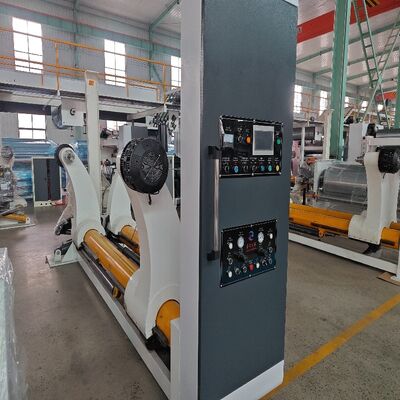 Требования к температуре 160С - 180С Линия по производству гофрокартона, включающая 2 пропорциональных клапана и систему сушки и формовки