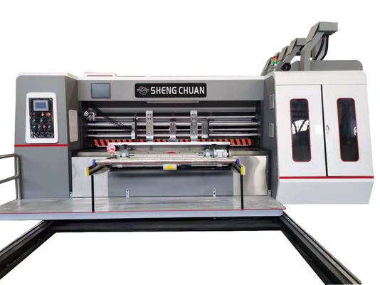 Край руководства кормить принтер Flexo с принтером Flexo цвета резца плашки двойным с Slotter