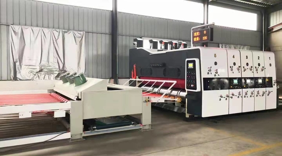 Печатная машина Flexo одиночной машины коробки цвета рифленой автоматической цифровая