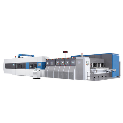 Рифленое машины Gluer папки Flexo коробки автоматическое - доска делая завод