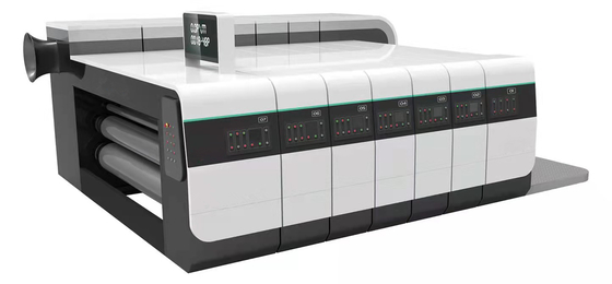 Динамическая печатная машина Flexo коробки цифров рифленая для делать коробки пиццы