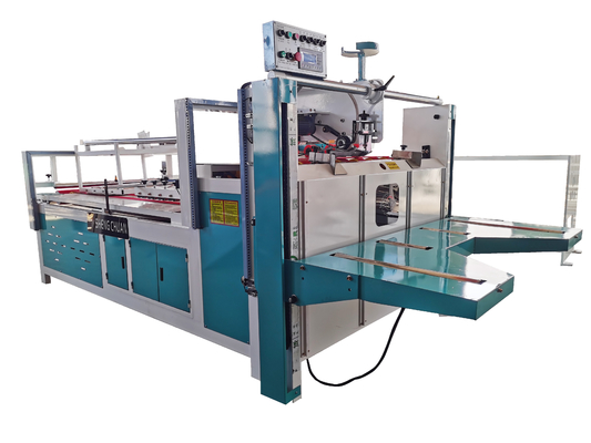 3 слоя Semiauto гофрировал машину Gluer папки коробки для коробки клея складчатость