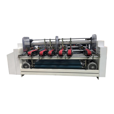 Машина Gluer папки коробки CE автоматическая рифленая для клеить картонной коробки складывая