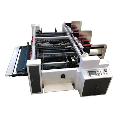 Машина Gluer папки коробки CE автоматическая рифленая для клеить картонной коробки складывая