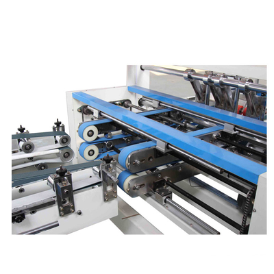 Машина брошюровщицы Gluer папки OEM полноавтоматическая для рифленый клеить коробки