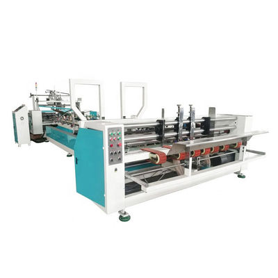 Машина Gluer папки коробки коробки экрана касания 2800 гофрировала делать картона
