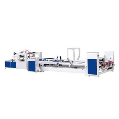 Автоматическая рифленая машина Gluer папки коробки для коробки складывая и клея